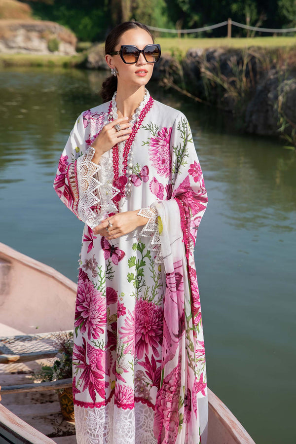 3 Piece Unstitched Printed Lawn Suit | MPT-2510-A