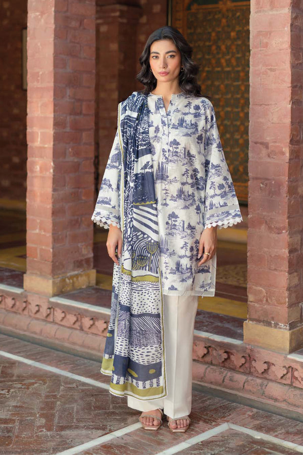 Printed Lawn 3 Piece